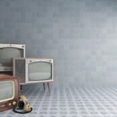 CARRELAGE POP TILE SIXTIES-R CELESTE 29,3X29,3cm  0,944M2/BTE  11PC/BTE  G158