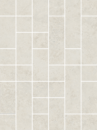 MOSAIQUE MOS. ABBEY BLANCO R10 29,3X39,1cm  1,495M2/BTE  13PC/BTE  G78