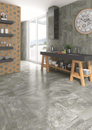 CARRELAGE WORLD FLYSCH FLYSCH-R GRIS 59,3X59,3cm  1,055M2/BTE   3PC/BTE  G158