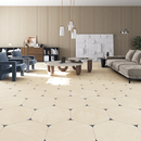 CARRELAGE PIETRA SALERNO BEIGE 51,6X56,5cm  0,913M2/BTE   4PC/BTE  G186