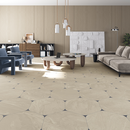 CARRELAGE PIETRA SALERNO TAUPE 51,6X56,5cm  0,913M2/BTE   4PC/BTE  G186