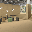 CARRELAGE  HEXAG.MICRA SIENA 51,9X59,9cm  0,93M2/BTE   4PC/BTE  G186