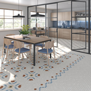 CARRELAGE SEINE SEDAR-R AZUL  20X20cm 1M2/BTE  25PC/BTE  G271