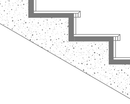 NEZ DE MARCHE GRAD.LONDON-R BLANCO R12 33X80cm  0,8ML/BTE   1PC/BTE  G85