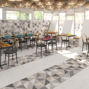 CARRELAGE NASSAU-R GRIS  80X180cm 1,44M2/BTE   1PC/BTE  G206