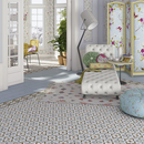 CARRELAGE VODEVIL DEMEL MULTICOLOR 20X20cm  1M2/BTE  25PC/BTE  G198