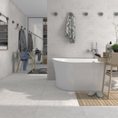 FAIENCE OMICRON KITNOS GRIS  25X75cm 1,687M2/BTE   9PC/BTE  G248