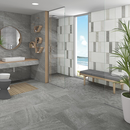 FAIENCE RHO RHO-R CEMENTO  32X99cm 1,584M2/BTE   5PC/BTE  G254