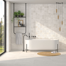 FAIENCE RHO ZAFORA-R BLANCO  32X99cm 1,584M2/BTE   5PC/BTE  G267