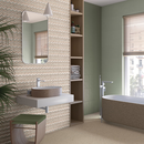 FAIENCE RITMO-R VERDE  32X99cm 1,584M2/BTE   5PC/BTE  G295