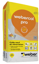 WEBERCOL PRO GRIS SAC DE 5KG Colle spéciale rénovation