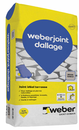 WEBERJOINT DALLAGE BEIGE SABLE E02 25KG Joint extra large spécial extérieur