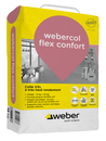 WEBERCOL FLEX CONFORT GRIS 15KG GRIS GRIS