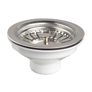 BONDE NF A PANIER INOX SANS TROP PLEIN POUR EVIER BD