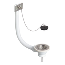 BONDE EVIER D60 GRILLE INOX AVEC TROP PLEIN