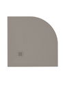 RECEVEUR DE DOUCHE PDGC ANGULAR 55 SLATE MOKA 90X90 cm