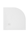 RECEVEUR DE DOUCHE PDGC ANGULAR 55 SLATE NIEVE 80X80 cm