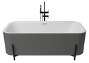 BAIGNOIRE BAC AURA MAT TITANIO 170X75 cm