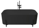 BAIGNOIRE BAC AURA MAT NOIR 170X75 cm