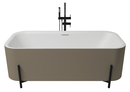 BAIGNOIRE BAC AURA MAT CREAM 170X75 cm