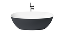 BAIGNOIRE BAC COMO BRILLANT ANTRACITA 170X80 cm
