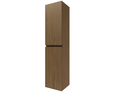 COLONNE MEUBLE DE SALLE DE BAIN MBM HIDRA COLUMNA AUX NOGAL AME 35X150 cm