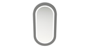 MIROIR EPM IRIS LIGHT CEMENTO 40X80 cm