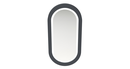 MIROIR EPM IRIS LIGHT ANTRACITA 40X80 cm
