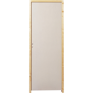 BLOC PORTE PLANE ALVEO PREPEINT 204X83D HUIS. SAPIN 90x45 AVEC JOINT