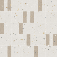 CARRELAGE CROCCANTE GRANOLA AVELLANA 20X20cm  1M2/BTE  25PC/BTE R60