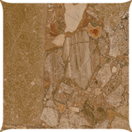 CARRELAGE BLACK&CREAM CHEC.STARRY.BROWN WASH 24,3X24,3cm  0,648M2/BTE  12PC/BTE