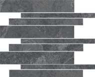 MOSAIQUE LITHOS TORLA BASALTO  30X30cm 1,08M2/BTE  12PC/BTE R334