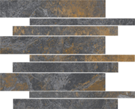 MOSAIQUE LITHOS TORLA MIX  30X30cm 1,08M2/BTE  12PC/BTE R334