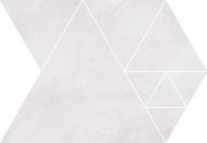 MOSAIQUE FULSON CARTER GRIS 23,7X34,3cm 0,78M2/BTE  12PC/BTE R343