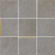 MOSAIQUE LENS AVELIN NIQUEL  30X30cm 1,08M2/BTE  12PC/BTE R344