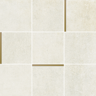 MOSAIQUE LENS AVELIN SAND  30X30cm 1,08M2/BTE  12PC/BTE R344