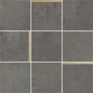 MOSAIQUE LENS AVELIN MOSAIC-SP PLOMO 30X30cm  1,08M2/BTE  12PC/BTE R344