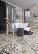 CARRELAGE HOPE BAILY-R MARFIL 59,3X59,3cm  1,406M2/BTE   4PC/BTE R26