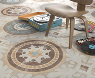 CARRELAGE TEMPO NAOS  60X60cm 1,44M2/BTE   4PC/BTE R16