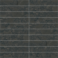 CARRELAGE BLACK&CREAM BLACK-R SPACE 19,4X120cm  0,931M2/BTE   4PC/BTE R30