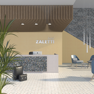 FAIENCE ZALETTI PIXEL-R GRAFITO 32X99cm  1,267M2/BTE   4PC/BTE R21