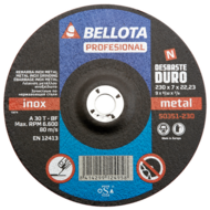 Disque de prépolissage INOX ACIER - METAL / DUR