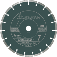 Disques de diamant coupe seche Général de chantier. Segmenté