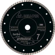 Disques de diamant coupe seche Matériaux abrasifs. Turbo