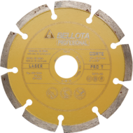 Disques de diamant coupe seche Général de chantier. Segmenté