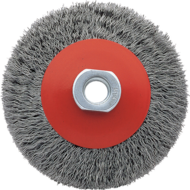 Brosses industrielles coniques Acier inoxydableFil fer ondulé ø 0,3.
