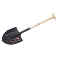 Pelles ronde avec manche bequille