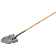 Pelle professionnelle pointue en tôle d' manche long en bois et union parfaite sa