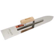 Taloche d'égalisation en acier avec manche en bois 600 mm / 5866600