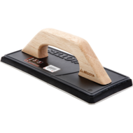 Taloche caoutchouc moyenne avec manche en bois / 5898B